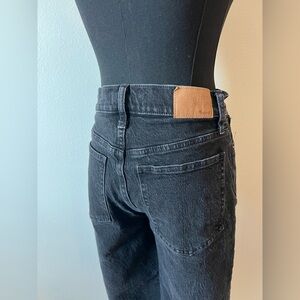 Madewell Perfect Vintage cropped Wide Leg Jean 27 petite